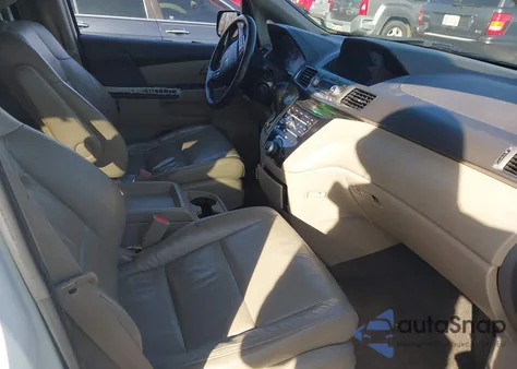 2011 Honda Odyssey Ex-L from USA, damaged, VIN 5FNRL5H64BB087362